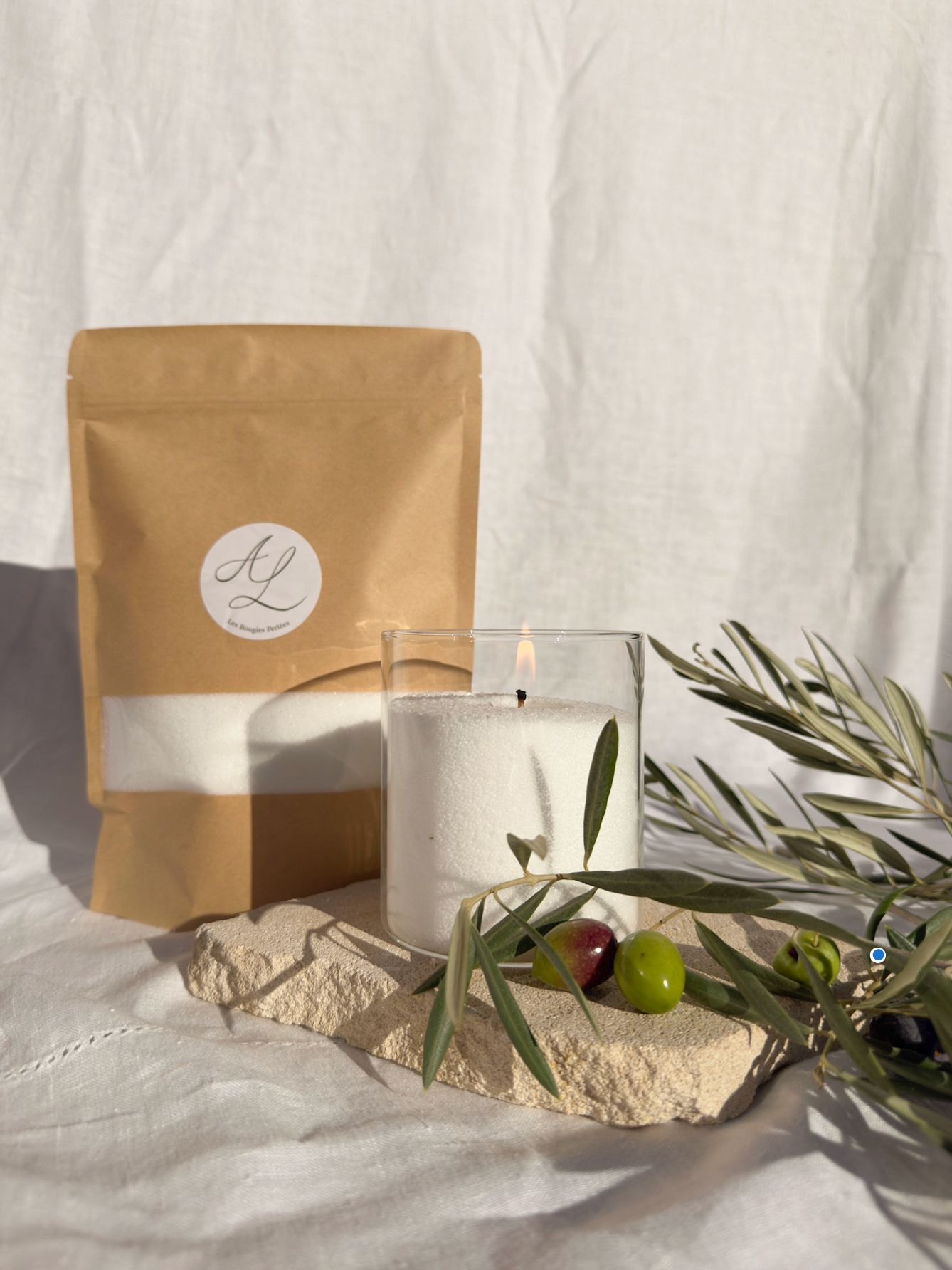 Création Bougie avec cire perlée - Sachet 500g