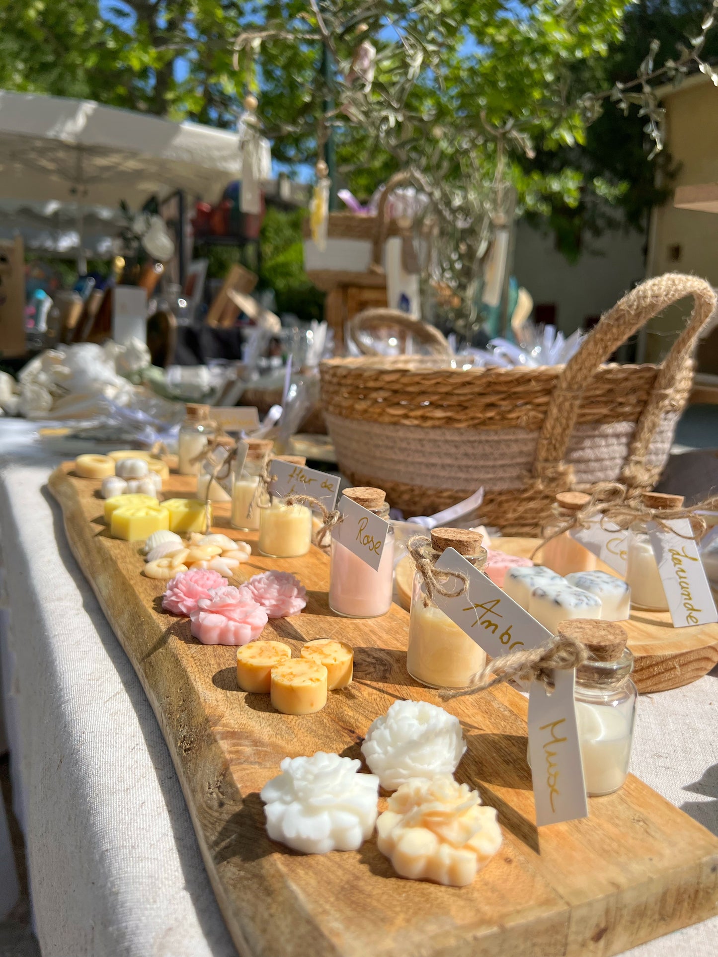 Fondants parfumés - 100 % naturel.